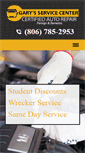 Mobile Screenshot of garysservicecenter.com